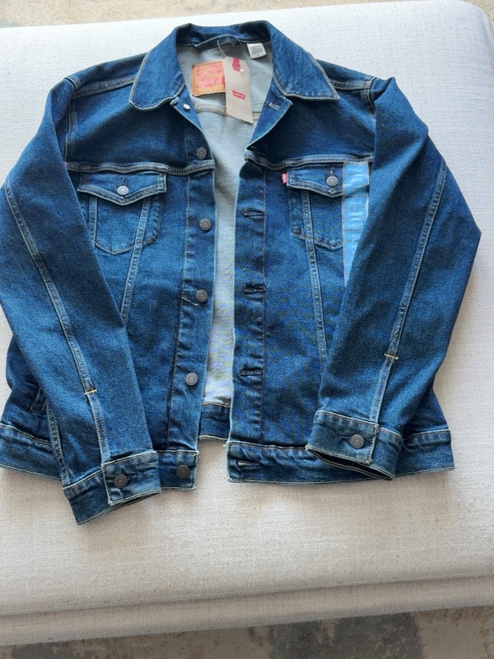 Levi's unisex  Classic Medium Blue Denim Jacket